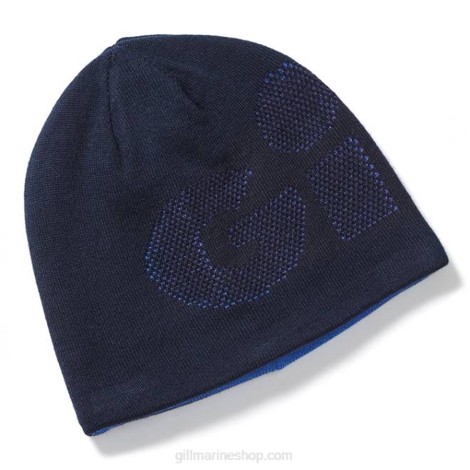 Gill Marinegorro de malha reversível 2B02325 azul-marinho
