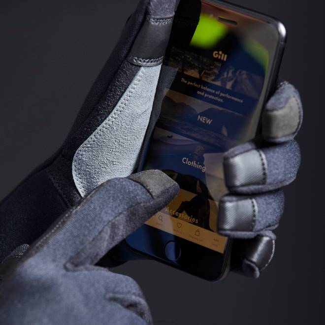 Gill Marineluvas de 3 estações 2B02141 preto