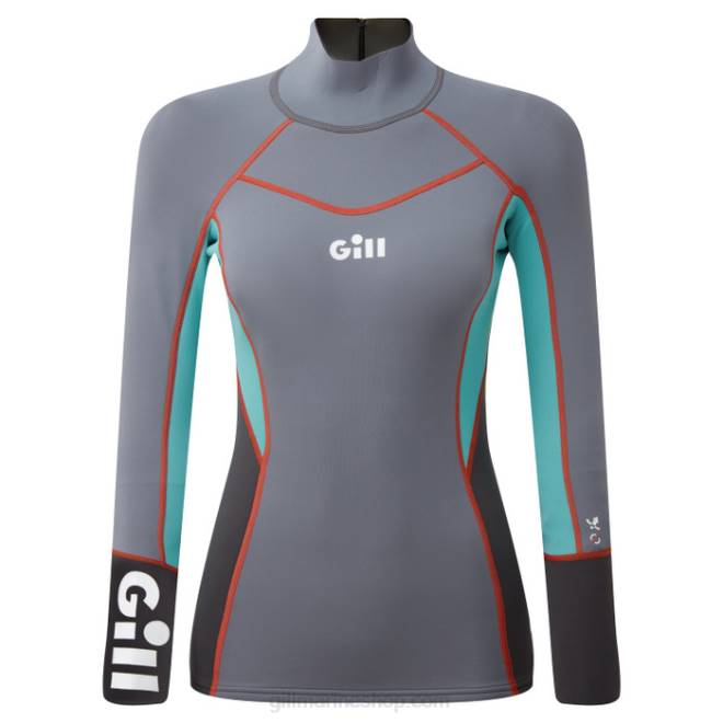 Gill Marinetop zenlite feminino 2B02508 Aço cinza