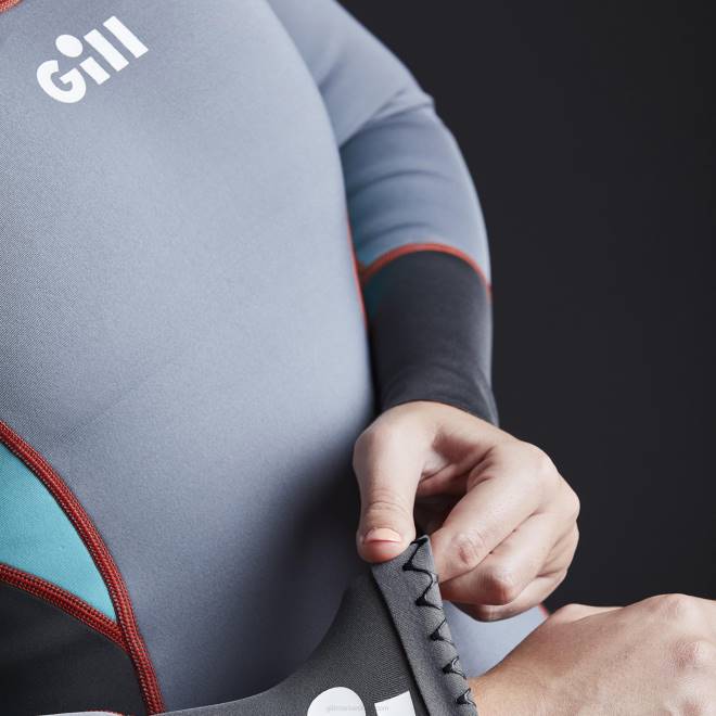 Gill Marinetop zenlite feminino 2B02508 Aço cinza