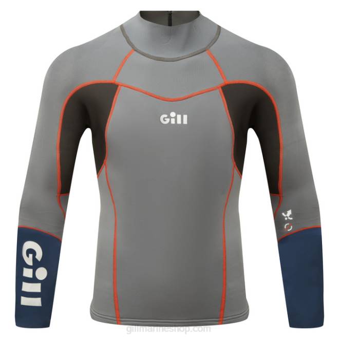 Gill Marinetop zenlite masculino 2B02534 Aço cinza