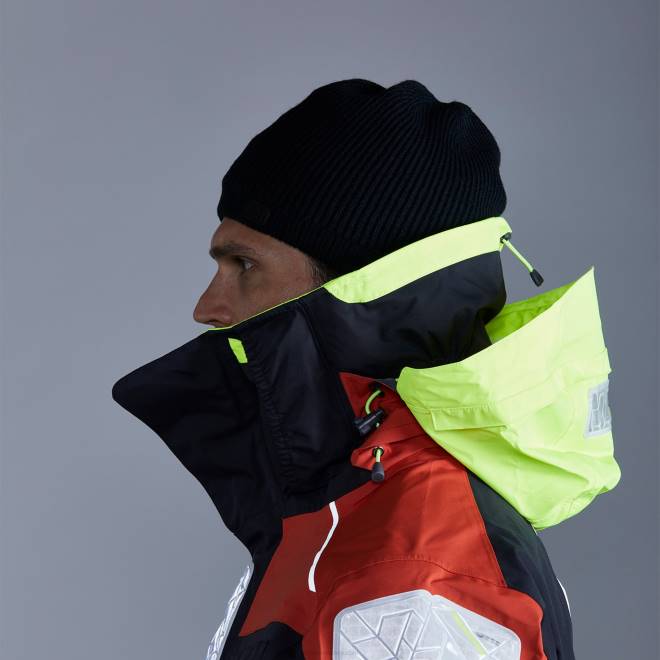 Gill Marineos1 jaqueta oceano 2B02125 grafite/laranja