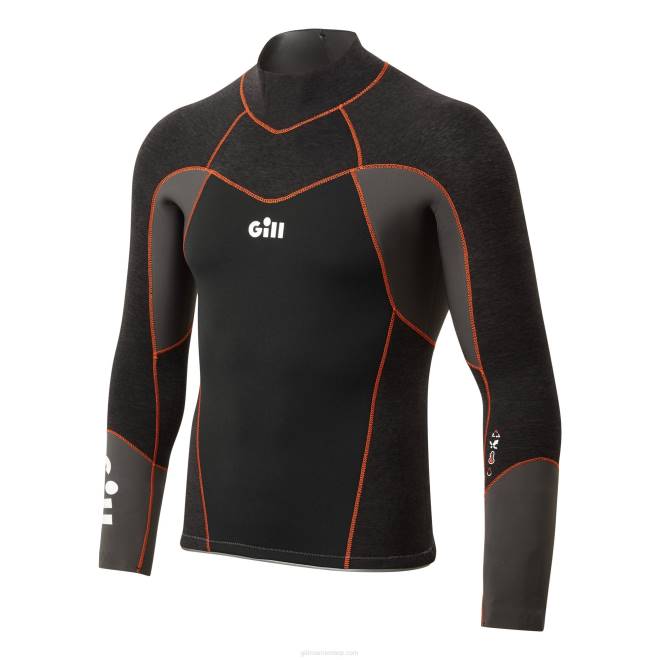 Gill Marinetop zentherm masculino 2B02287 preto