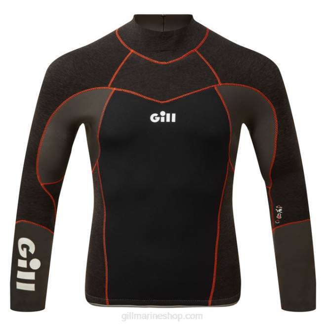 Gill Marinetop zentherm masculino 2B02538 preto
