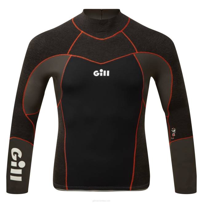 Gill Marinetop zentherm masculino 2B02538 preto