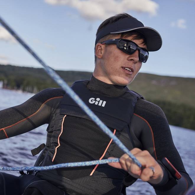 Gill Marinetop zentherm masculino 2B02538 preto