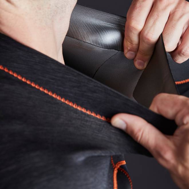 Gill Marinetop zentherm masculino 2B02538 preto