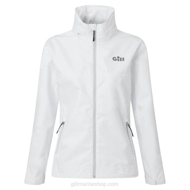 Gill Marinejaqueta piloto feminina 2B02346 branco
