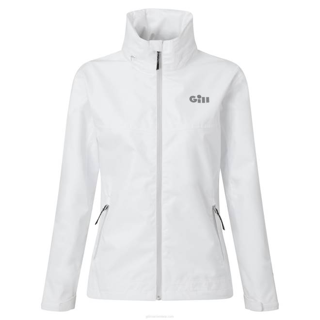 Gill Marinejaqueta piloto feminina 2B02346 branco