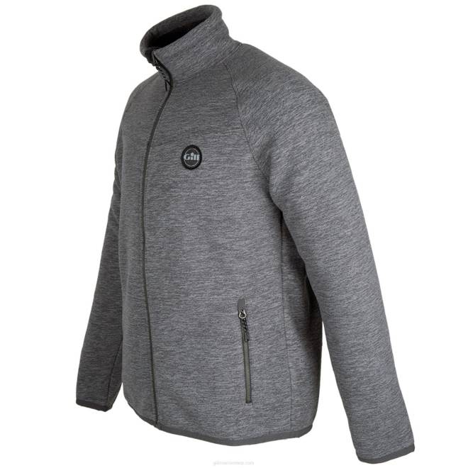 Gill Marinejaqueta polar masculina 2B02193 grafite melange