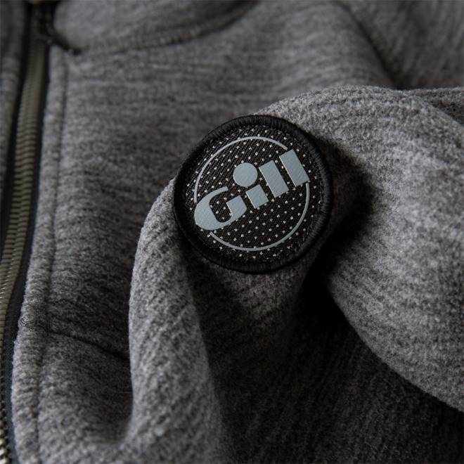 Gill Marinejaqueta polar masculina 2B02193 grafite melange