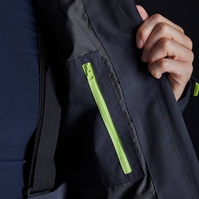 Gill Marinejaqueta costeira os3 masculina 2B02150 grafite