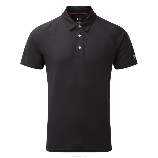 Gill Marinepolo uv tec masculino 2B02223 carvão