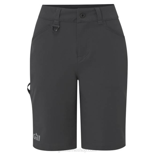Gill Marineshorts de expedição femininos 2B0277 grafite