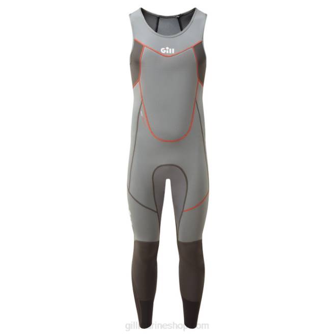 Gill Marinemacacão zenlite skiff masculino 2B02539 Aço cinza