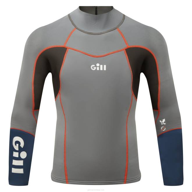 Gill Marinetop zenlite masculino 2B02184 Aço cinza