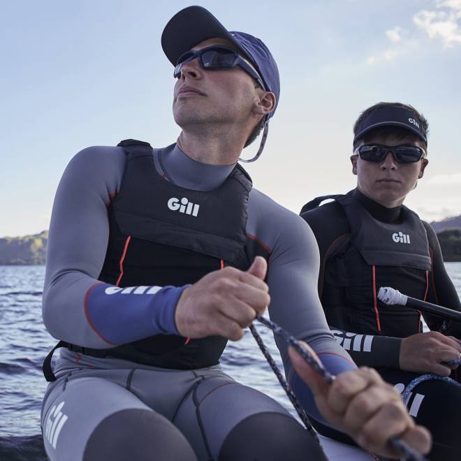 Gill Marinetop zenlite masculino 2B02184 Aço cinza