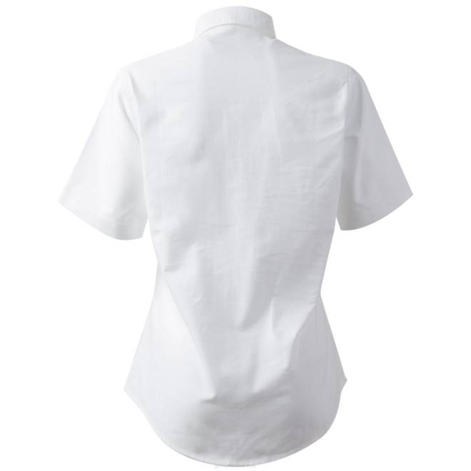 Gill Marinecamisa oxford feminina manga curta 2B02297 branco