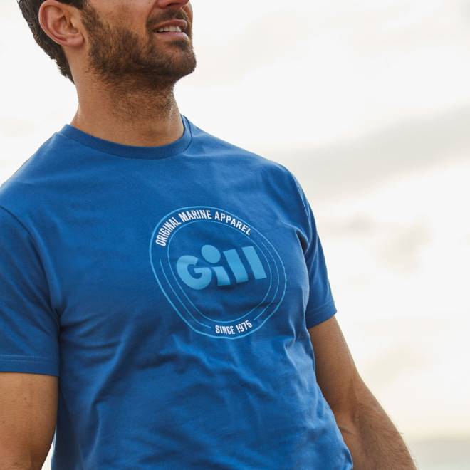 Gill Marinecamiseta scala 2B02116 azul atlântico