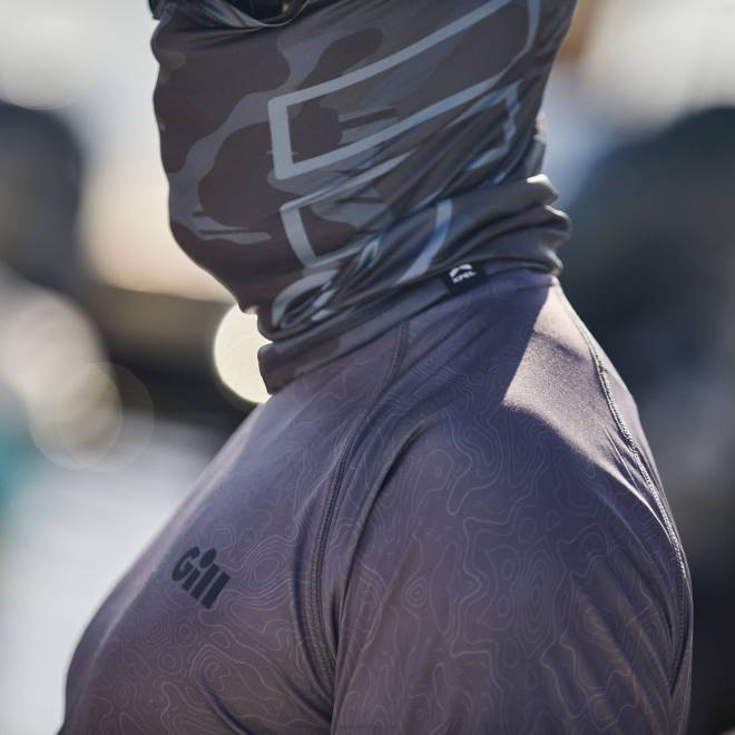 Gill Marinexpel tec blusa de manga longa camuflada estanho 2B02398