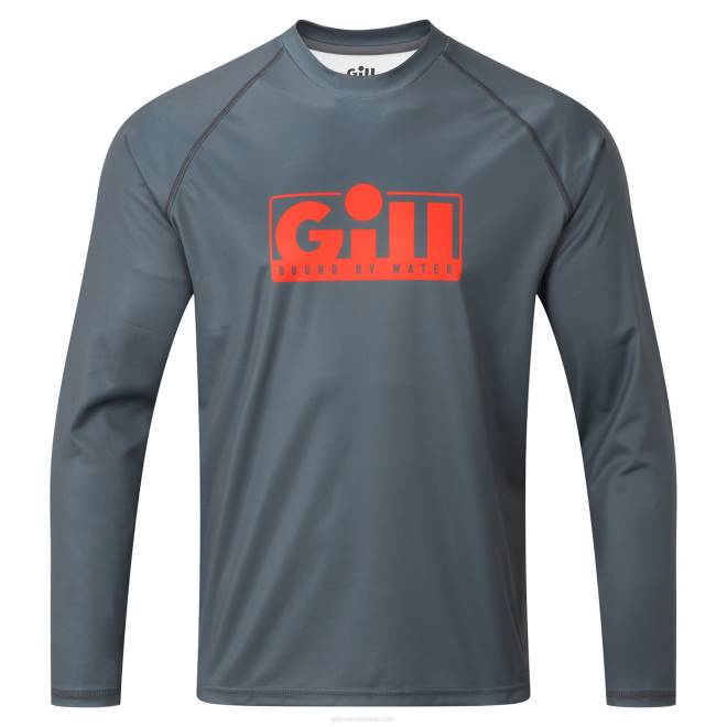 Gill Marinexpel tec top de manga comprida em estanho 2B02408