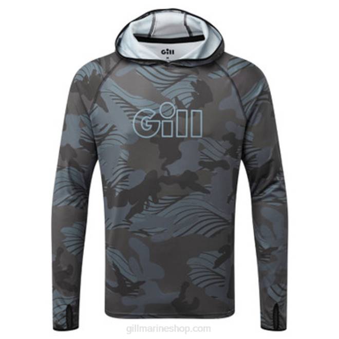 Gill Marinemoletom xpel tec camuflado 2B0250 camuflagem de sombra