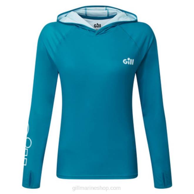 Gill Marinemoletom xpel tec feminino 2B0248 piscina azul