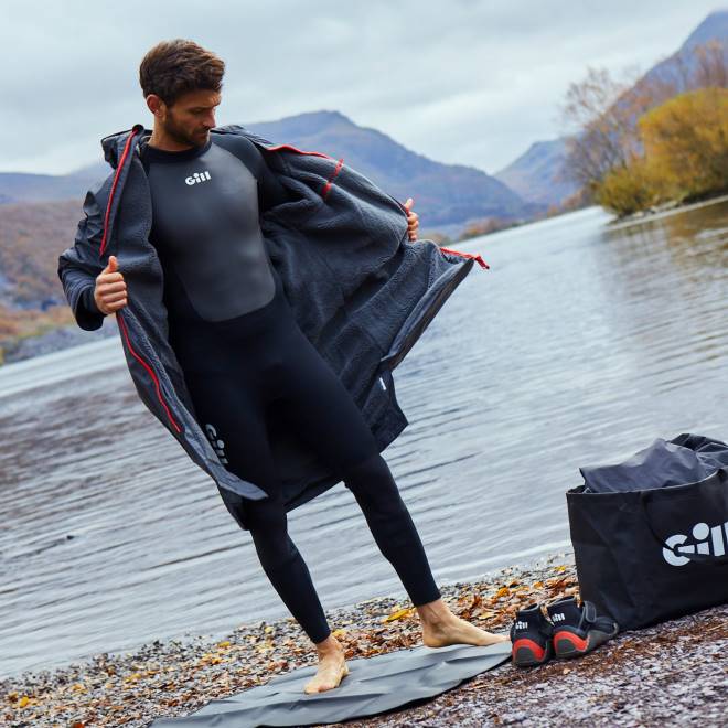 Gill Marineaqua parka 2B02375 grafite