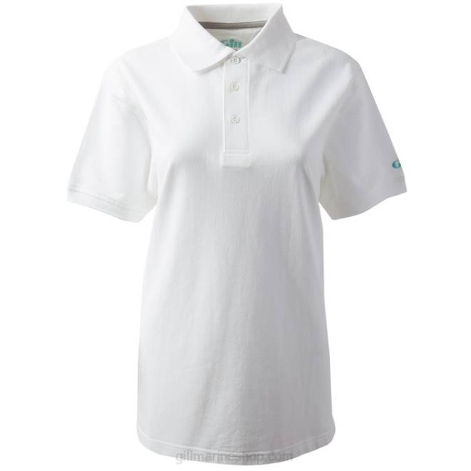 Gill Marinecamisa polo feminina 2B02252 branco