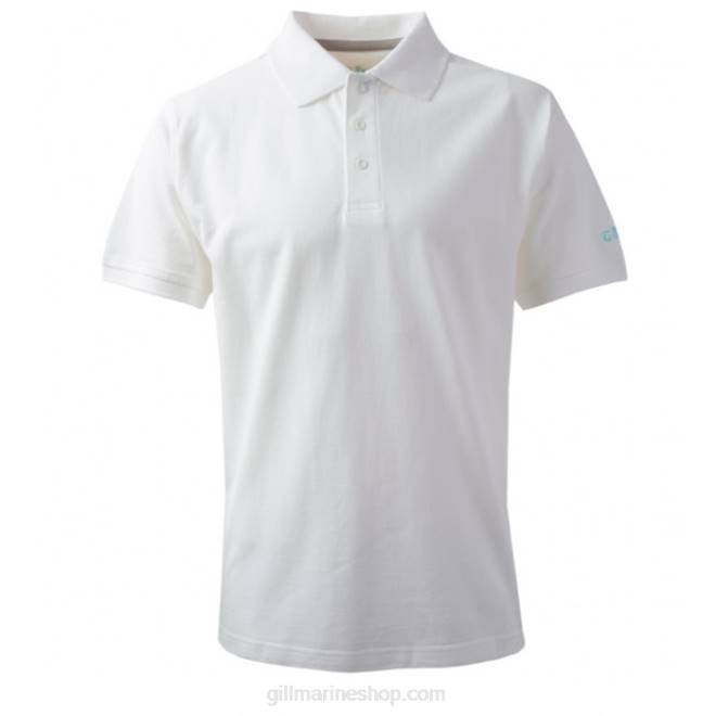 Gill Marinecamisa polo masculina 2B02257 branco