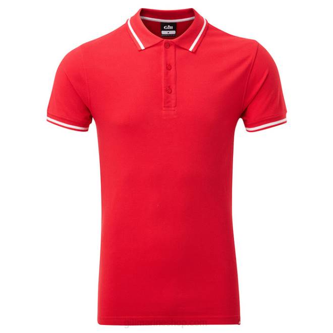 Gill Marinecamisa polo masculina 2B02533 vermelho