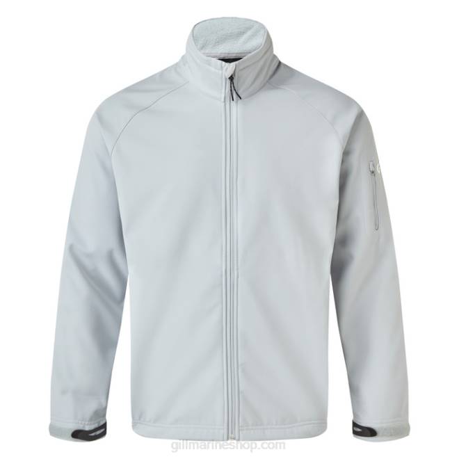 Gill Marinejaqueta softshell masculina 2B02518 cinza médio