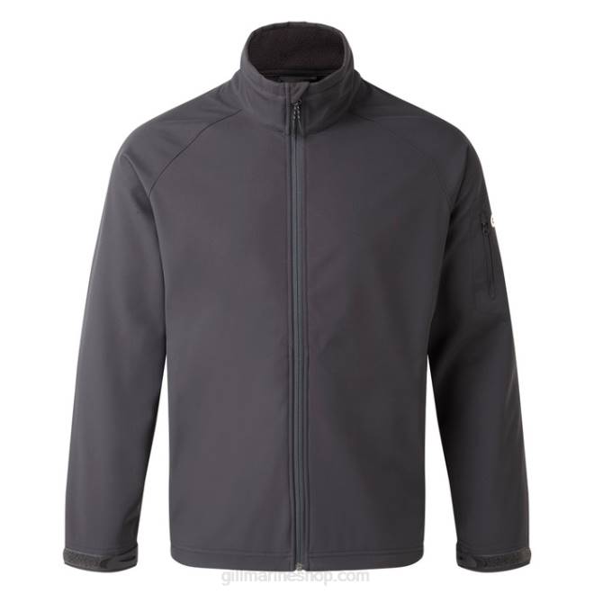 Gill Marinejaqueta softshell masculina 2B02519 grafite