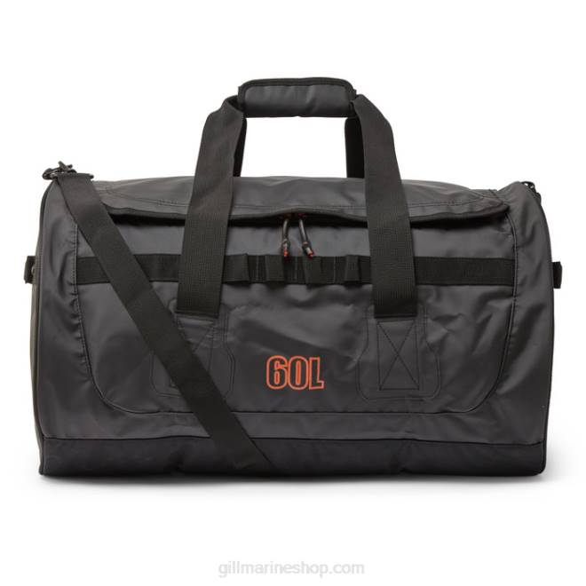 Gill Marinesaco de barril de lona 60l 2B02235 preto